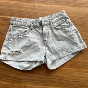 All saints Jean shorts
